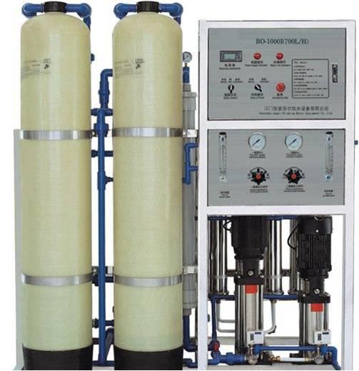 單級反滲透設備工藝思路